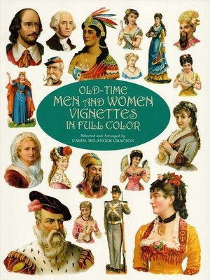 cover image of Old-Time Men and Women Vignettes in Full Color